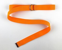 Фото - Трендовый пояс от бренда SOX репсовый оранжевого цвета - Men box