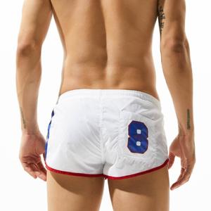 Фото - Мужские короткие шорты для купания Seobean белого цвета - Men box