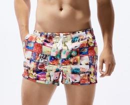 Фото - Мужские разноцветные пляжные шорты Seobean - Men box