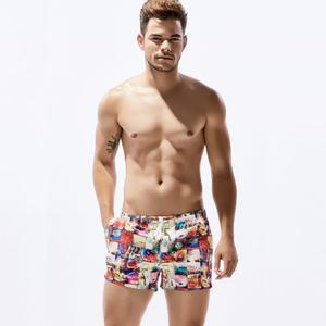 Фото - Мужские разноцветные пляжные шорты Seobean - Men box