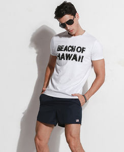 Фото - Мужские короткие шорты от бренда Qike черного цвета - Men box