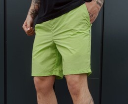 Фото - Пляжные салатовые шорты Staff light green basic - Men box