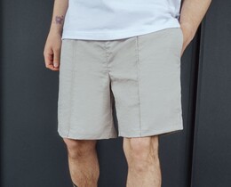 Фото - Пляжные шорты светло-серые Staff yu light gray - Men box