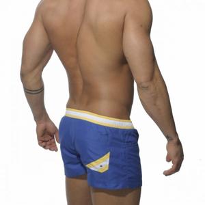 Фото - Короткие плавательные шорты Seobean синего цвета - Men box