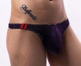 Фото - Трусы стринги от бренда Ciokicx фиолетового цвета - Men box