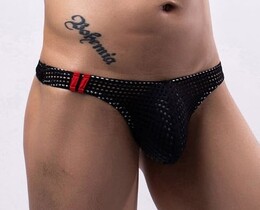 Фото - Трусы стринги для мужчин от бренда Ciokicx черного цвета - Men box