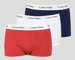 Фото - Мужские хлопковые трусы боксеры Calvin Klein (набор 3 шт, оригинал) - Men box
