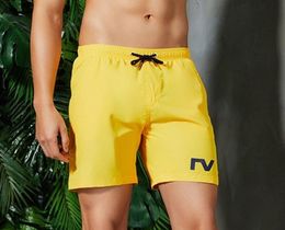 Фото - Желтые мужские шорты для пляжа Tauwell - Men box