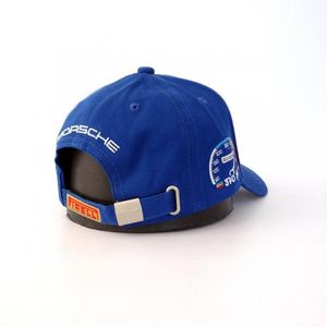 Фото - Автомобильная кепка Sport Line синяя с лого Porsche - Men box