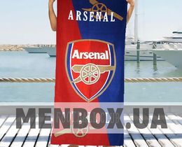 Фото - Мужское пляжное полотенце Shamrock с логотипом Arsenal - Men box