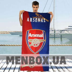 Фото - Мужское пляжное полотенце Shamrock с логотипом Arsenal - Men box