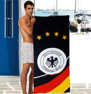 Фото - Мужское пляжное полотенце Shamrock из хлопка Deutscher - Men box