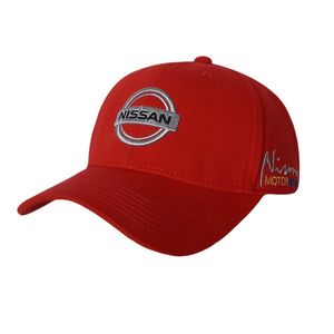 Фото - Автомобильная кепка Sport Line красная с лого Nissan - Men box