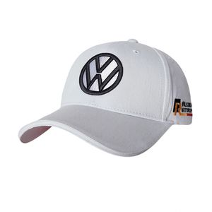 Фото - Автомобильная кепка Sport Line белая с лого Volkswagen - Men box