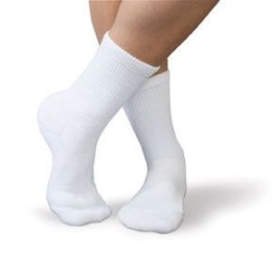 Фото - Однотонные белые носки с резинкой SOX - Men box