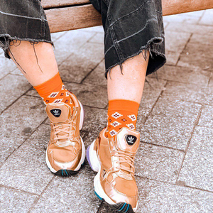 Фото - Премиум носки от Sammy Icon оранжевые Cholula - Men box