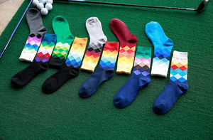 Фото - Зеленые мужские носки Friendly Socks - Men box