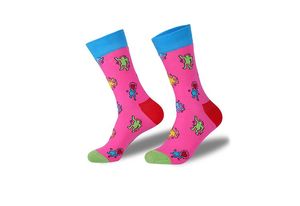 Фото - Носки Love Story от бренда Friendly Socks розового цвета - Men box