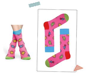 Фото - Носки Love Story от бренда Friendly Socks розового цвета - Men box