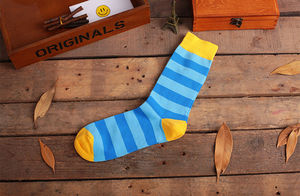 Фото - Носки в голубую полоску от Friendly Socks - Men box