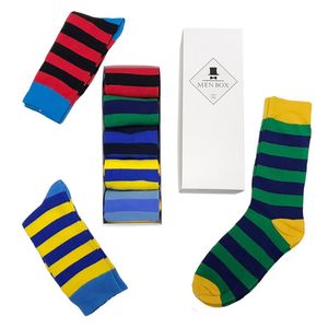 Фото - Комплект носков "Полосатик" от Friendly Socks (5 пар) - Men box