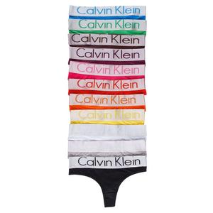 Фото - Женские стринги  Calvin Klein фиолетового цвета - Men box