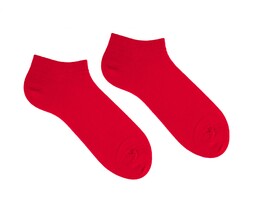Фото - Летние носки от Sammy Icon однотонные красные Lima Short - Men box