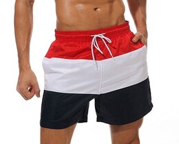 Фото - Мужские плавательные шорты Escatch в широкую полоску - Men box