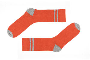 Фото - Кашемировые оранжевые носки от LMS - Men box
