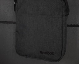 Фото - Спортивная мужская сумка. Цвет: темно-серый меланж - Men box